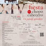 Cartel XIV Fiesta del chopo cabecero, en Pancrudo el 26 de Octubre de 2024